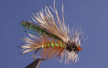 Dry Fly: Green Seducer