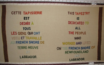 French Shore Tapestry