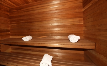 Relax In Our Sauna