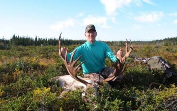 Proud Caribou Hunter